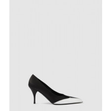 프라다 새틴 펌프스 1I968N