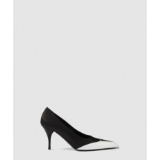 프라다 새틴 펌프스 1I968N