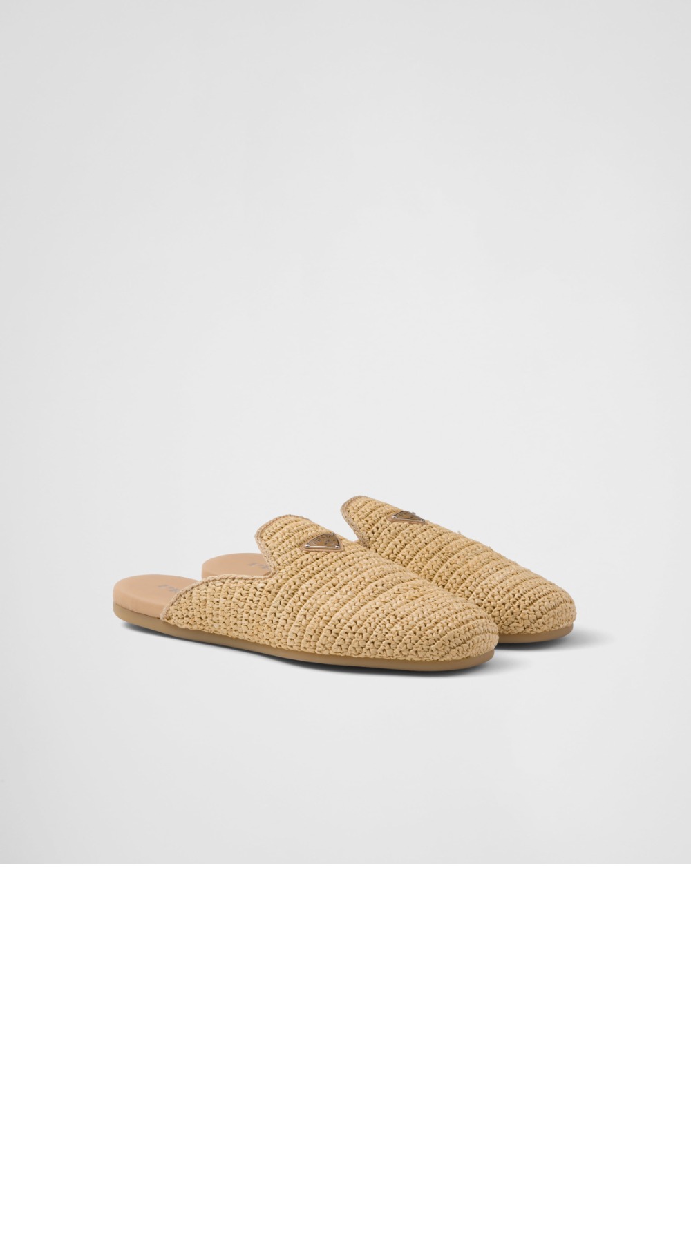 프라다 우븐 패브릭 뮬 2S2984