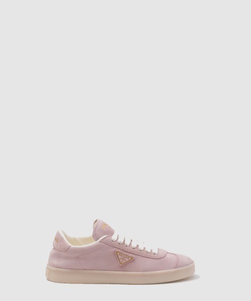 프라다 스웨이드 스니커즈 1E413N