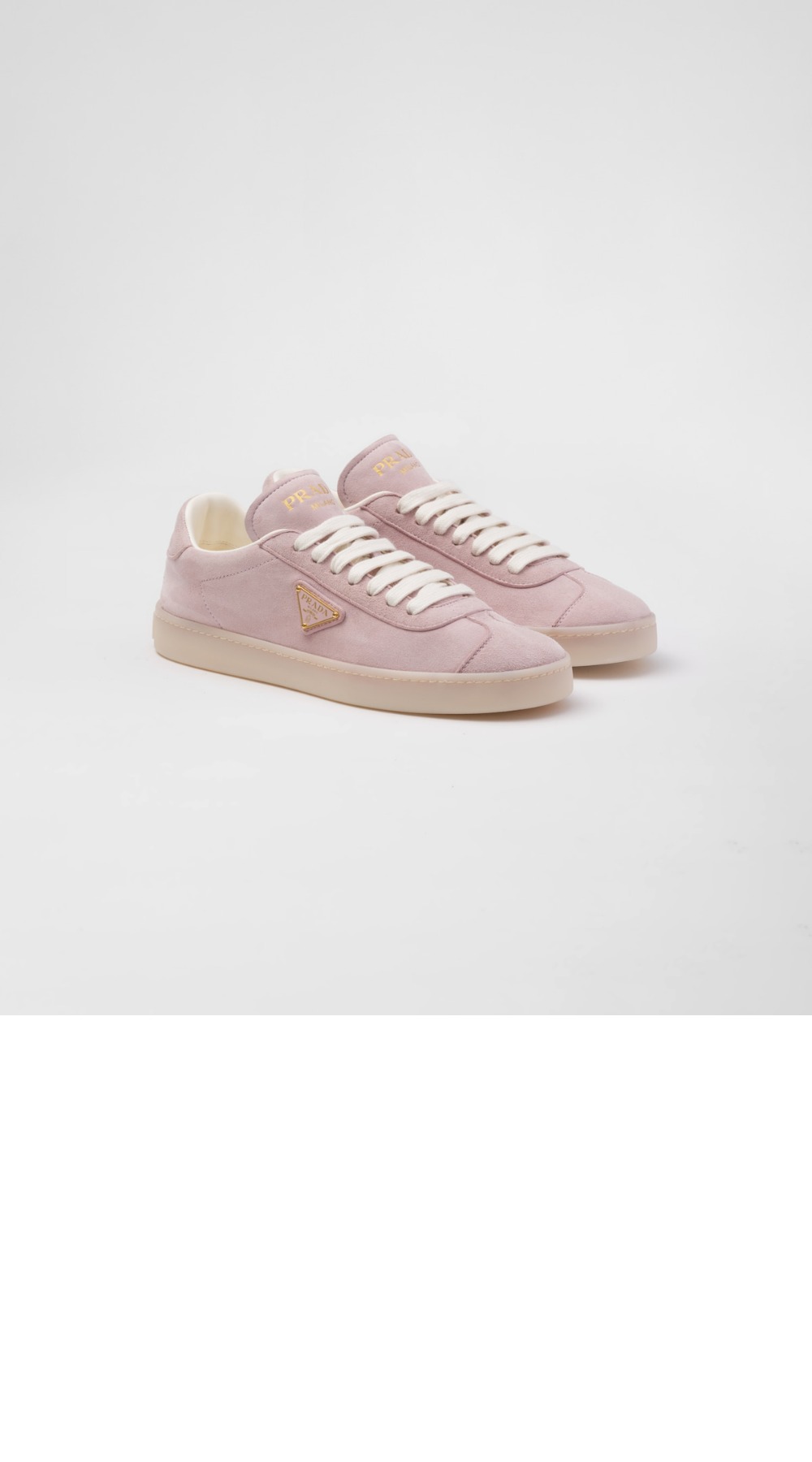 프라다 스웨이드 스니커즈 1E413N