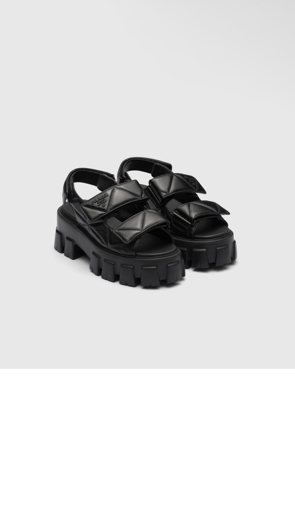 프라다 모놀리스 샌들 1X439N