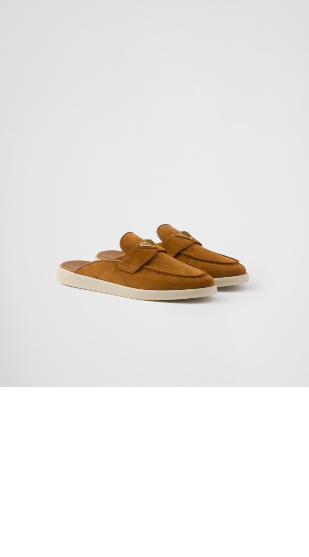 프라다 스웨이드 뮬 1D270N