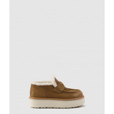 프라다 스웨이드 로퍼 1D717N