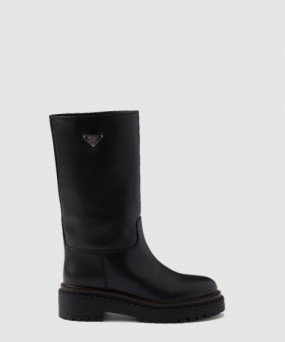 프라다 가죽 부츠 1U635N