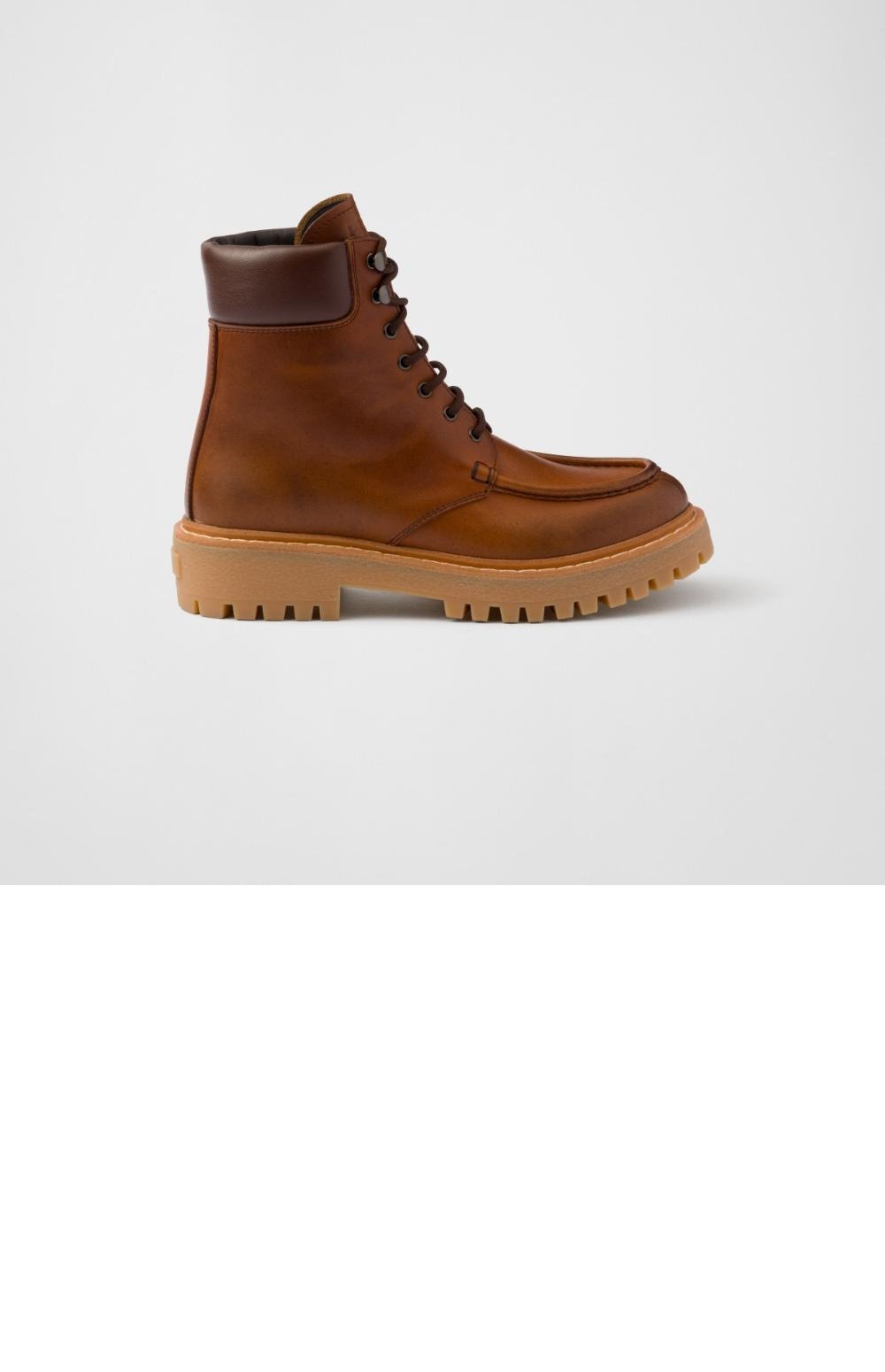 프라다 가죽 워크 부츠 2TE208