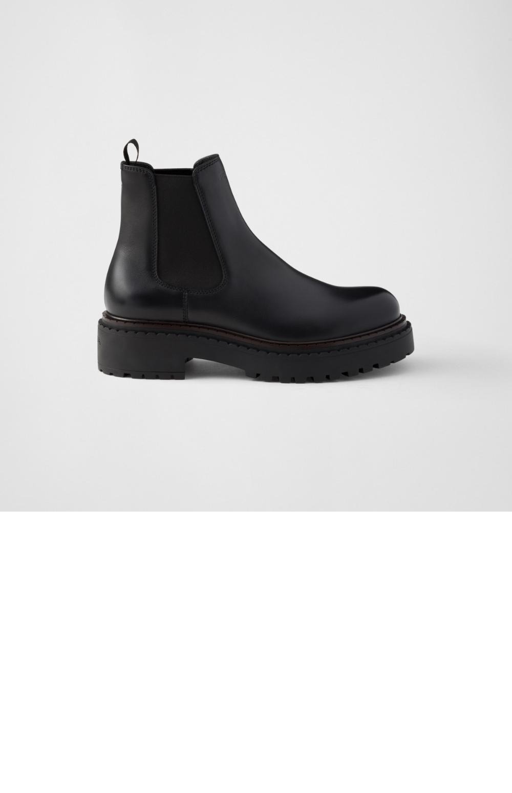 프라다 가죽 첼시 부츠 2TE199