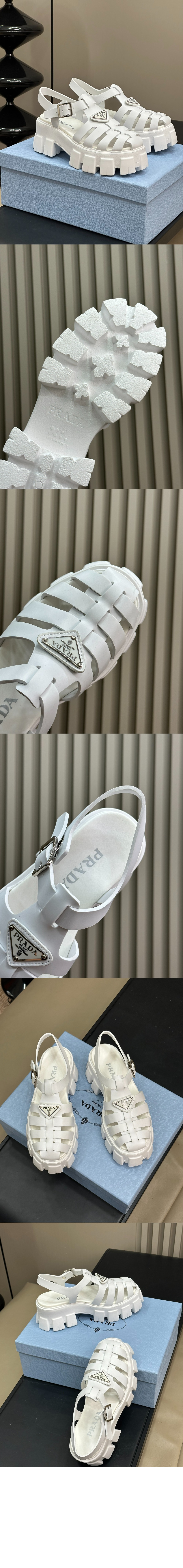 프라다 샌들 1X853M