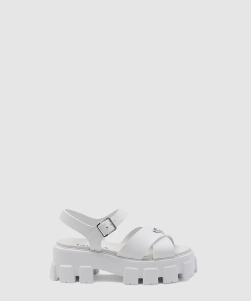 프라다 모노리스 러버 샌들 1X382N