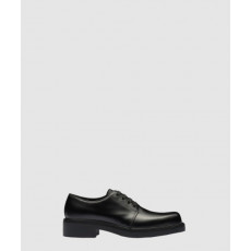 프라다 브러쉬드 레더 더비 슈즈 2EG412