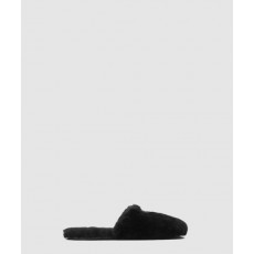 프라다 시어링 사보 뮬 슬리퍼 1S726M