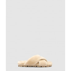 프라다 시어링 샌들 1XX600