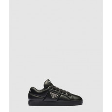 프라다 퀼팅 나파 레더 스니커즈 1E204N