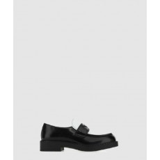 프라다 삼각로고 바이컬러 레더 로퍼 2DE127