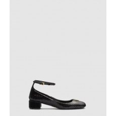 프라다 시퀸 새틴 펌프스 1I358N