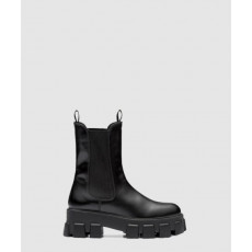 프라다 모노리스 브러시드 레더 부츠 1U749M