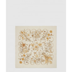 구찌 프린트 실크 까레 810042