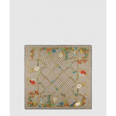 구찌 프린트 실크 트윌 까레 777066