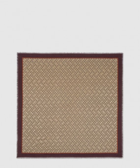 구찌 GG 프린트 홀스빗 실크 숄 662577