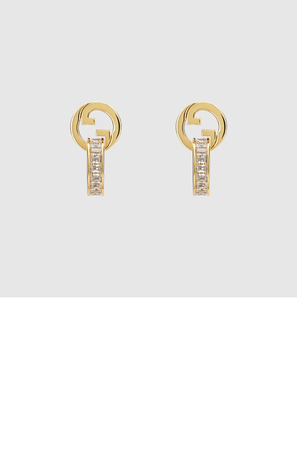 구찌 블론디 시리즈 크리스털 이어링 837271