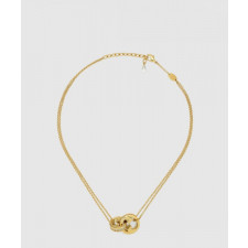 구찌 블론디 시리즈 더블 체인 목걸이 837327