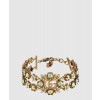 구찌 더블 G 플라워 크리스털 팔찌 753867