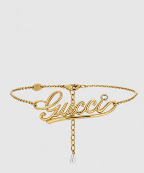 구찌 핸드볼찌개체 목걸이 815496