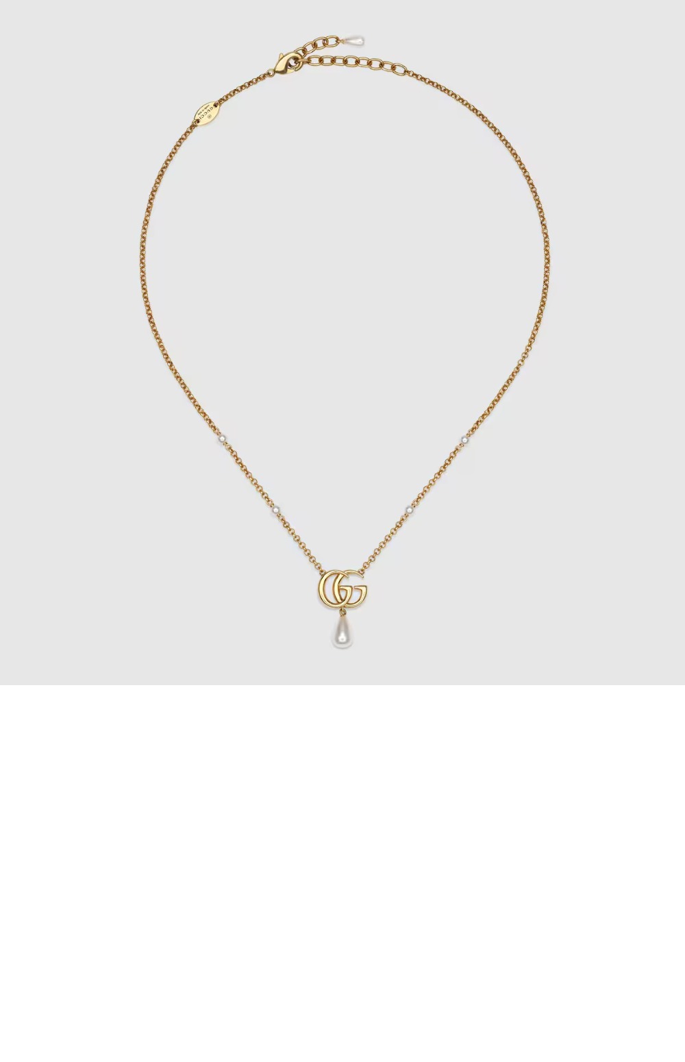 구찌 GG 마몽 펜던트 목걸이 815310
