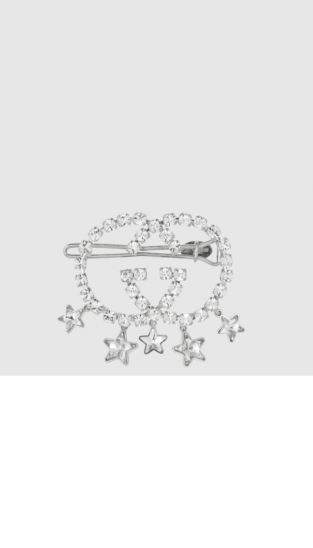 구찌 크리스탈 GG 머리핀 517164