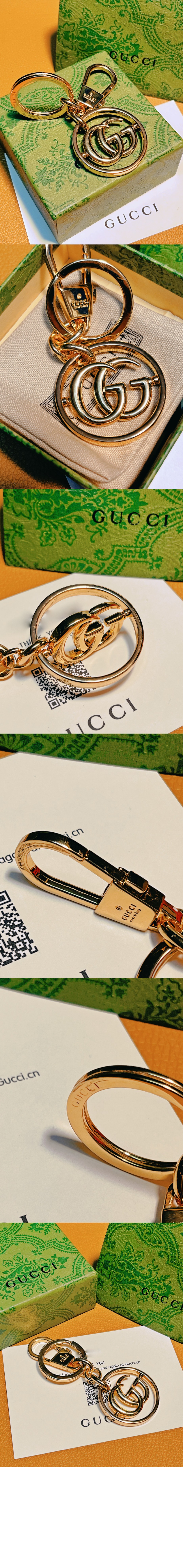 구찌 더블 키홀더 752067