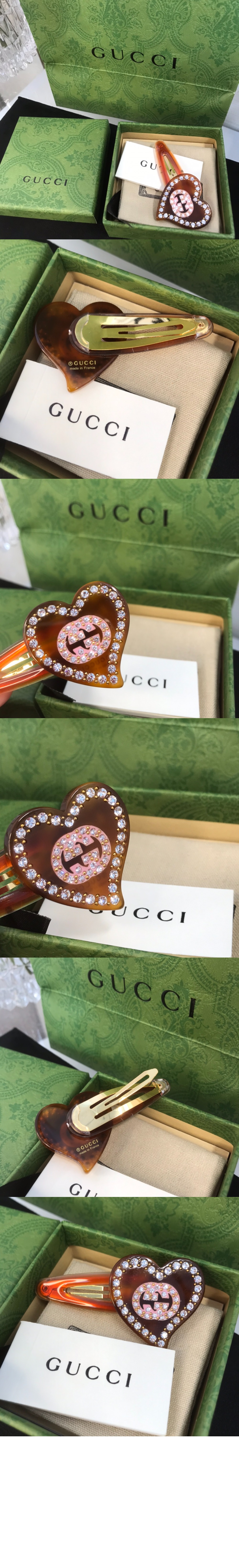 구찌 더블 G 머리핀 679036