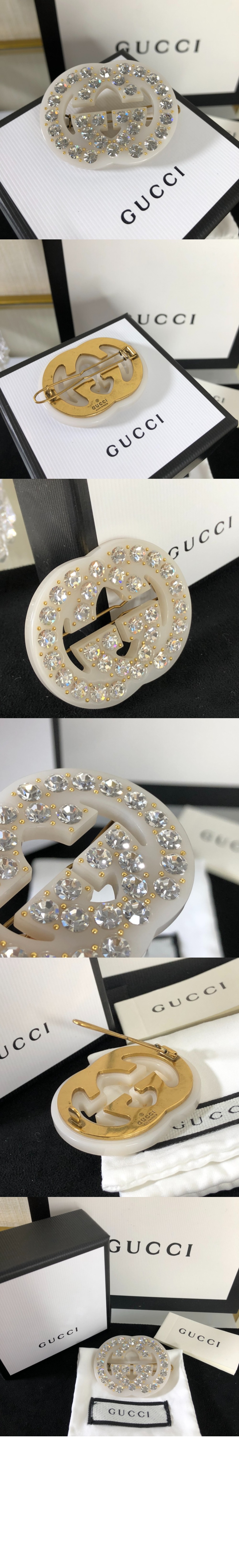 구찌 더블 G 머리핀 627917