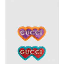 구찌 쌍심 스타일 머리핀 729608