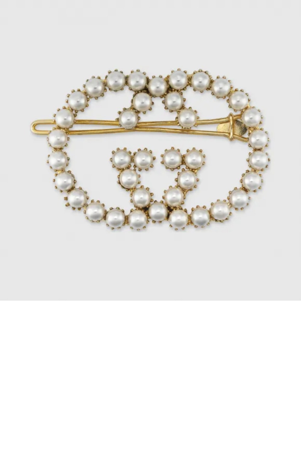 구찌 더블 G 머리핀 645607