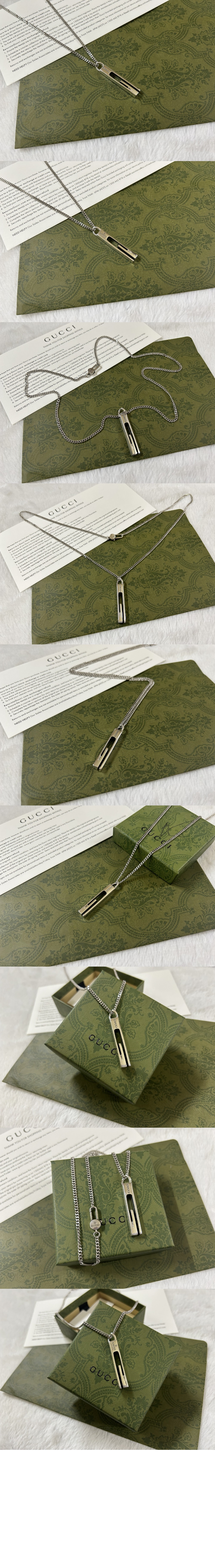 구찌 펜던트 목걸이 225055