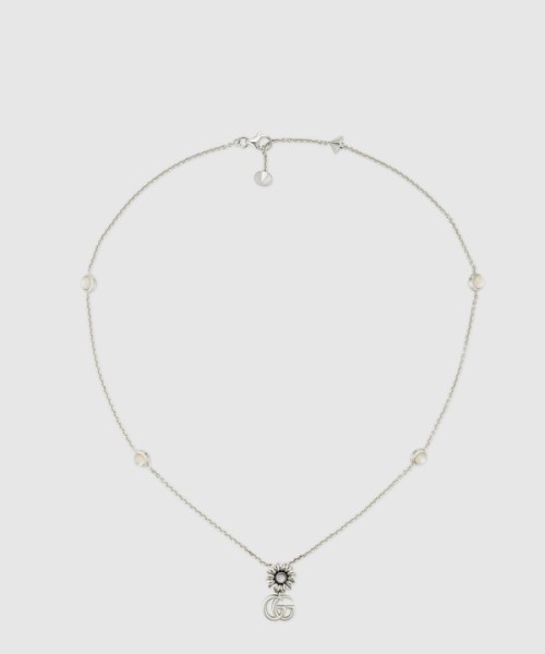 구찌 GG 마몽 자개 목걸이 773231