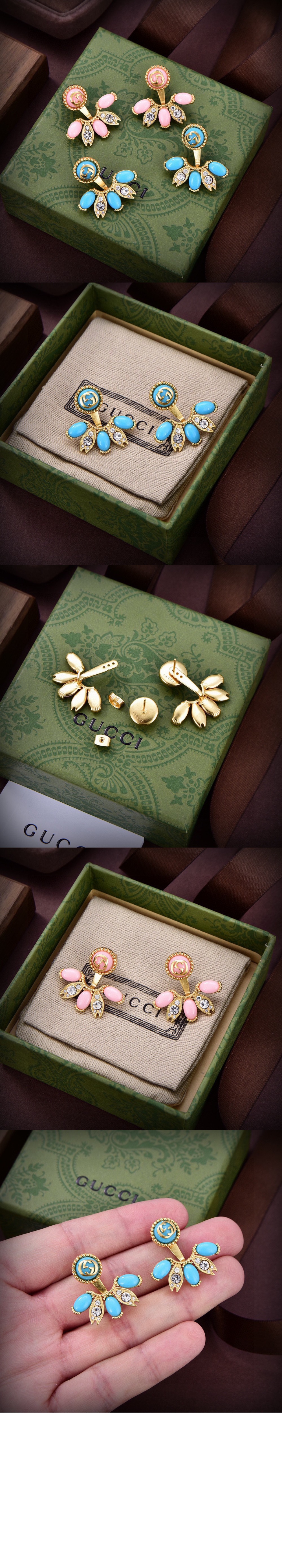 구찌 인터로킹 G 귀걸이 729139