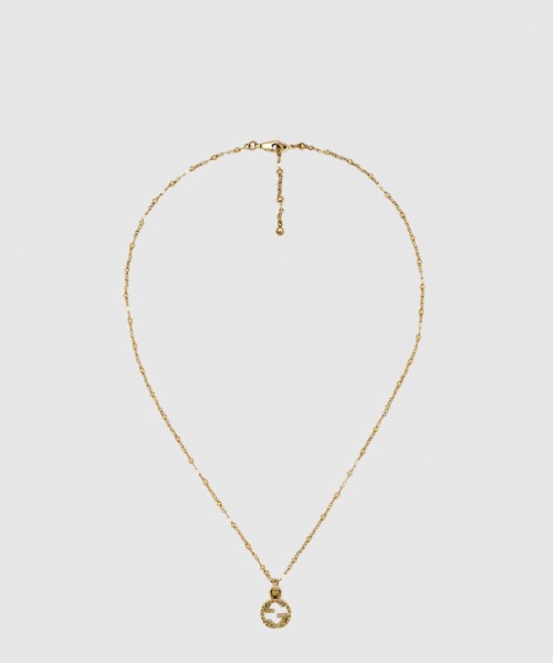 구찌 인터로킹 목걸이 603619