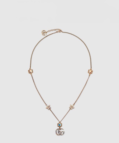 구찌 인터로킹 목걸이 603619