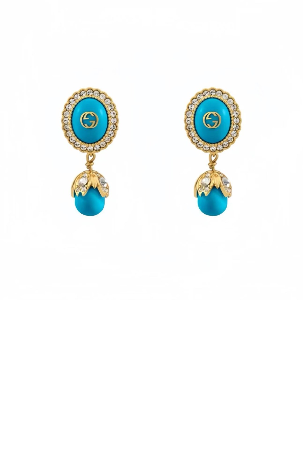 구찌 인터로킹 G 펄 귀걸이 753944