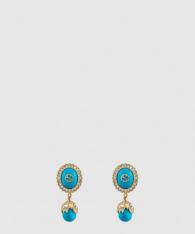 구찌 인터로킹 G 펄 귀걸이 753944