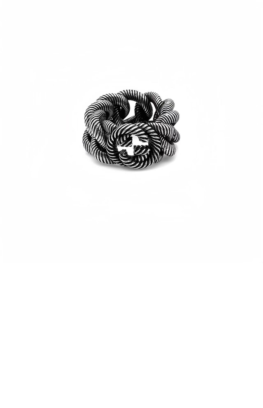 구찌 스털 싱글 반지 527394