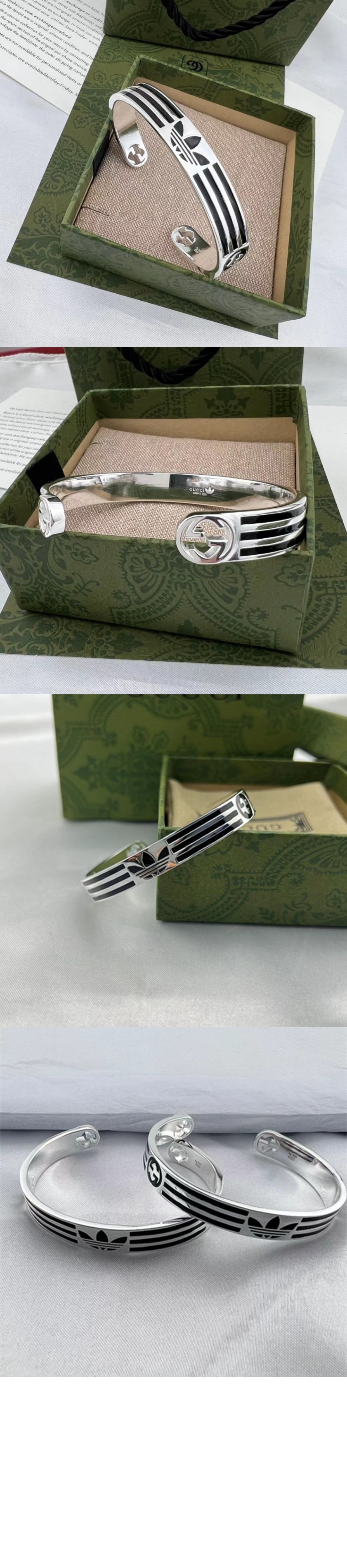 구찌 Gucci-x-adidas-Cuff 팔찌 702869