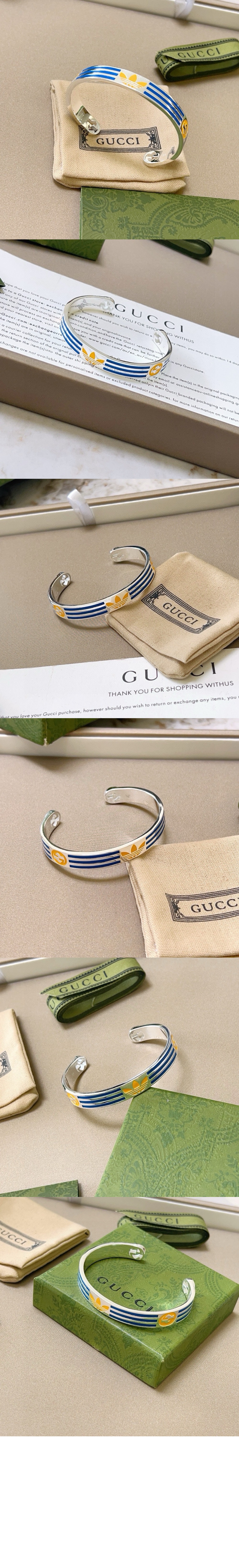 구찌 Gucci-x-adidas-Cuff 팔찌 702869