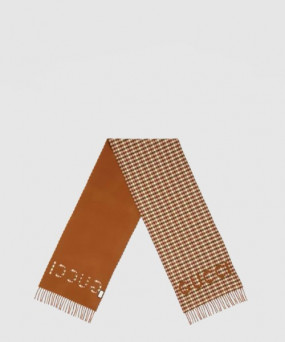 구찌 GG 울 자카드 스카프 644311