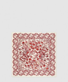 구찌 상룡 프린트 실크 스카프 774323