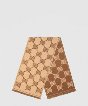 구찌 GG 울 자카드 스카프 581537