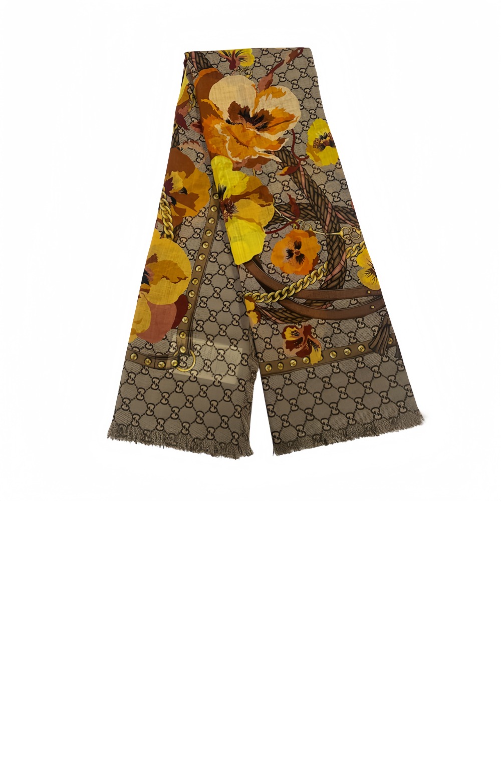 구찌 플라워 스카프 508797