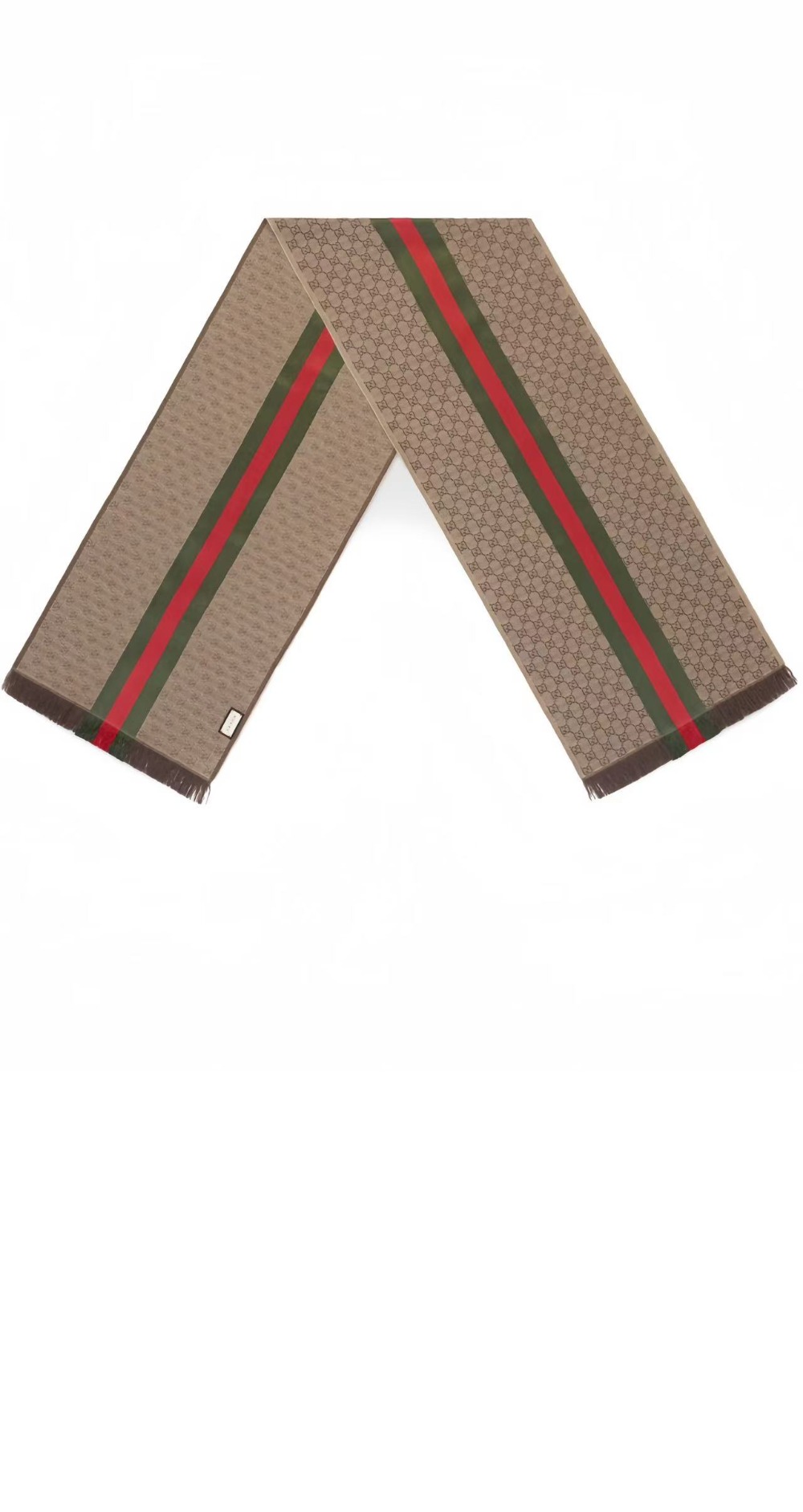 구찌 GG 자카드 패턴 니트 스카프 147351