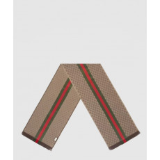 구찌 GG 자카드 패턴 니트 스카프 147351